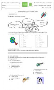 English Worksheet: global warming