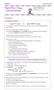 English Worksheet: Passive Voice