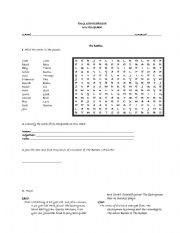 English Worksheet: THE BEATLES