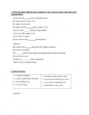 English Worksheet: Lenka - Trouble is a Friend