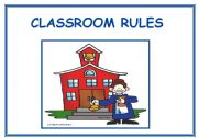 English Worksheet: CLASSROOM RULES 