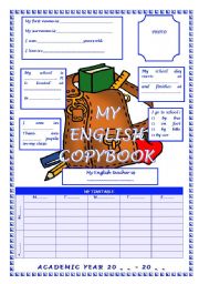 Copybook cover