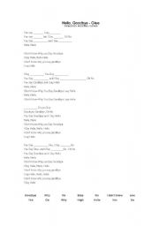 English Worksheet: Hello