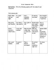 English Worksheet: 