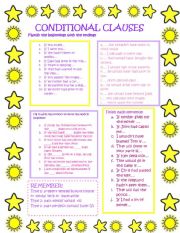 English Worksheet: Conditional Clauses