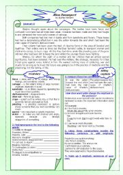 English Worksheet: Alice Davenport, abstract 2