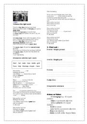 English Worksheet: Rolling in the deep