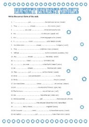 English Worksheet: Present Perfect Simple