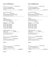 English Worksheet: Flaws and All