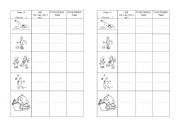 English Worksheet: Speaking and writing worksheet