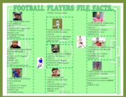 English Worksheet: Football Players