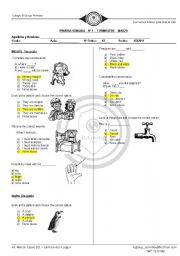 English worksheet: quiz of vocabulary