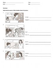 English Worksheet: Living in harmony