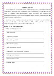 English Worksheet: Reading Text