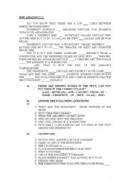 English Worksheet: HOW AMAZING!!!!!