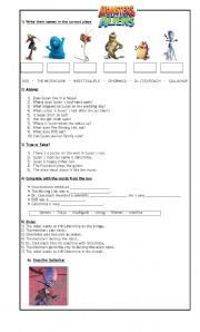 English Worksheet: FILM 