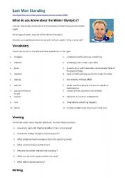 English Worksheet: Last Man Standing