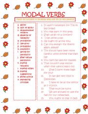 Modal verbs 2