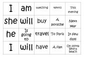 English Worksheet: shape  the sentences in furture form