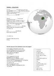 English Worksheet: Mettafix - Living Darfur