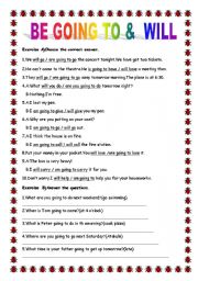 English Worksheet: Future Tense