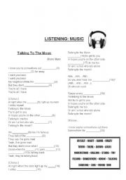 English Worksheet: Listening