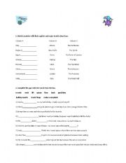 English worksheet: Travel Plans