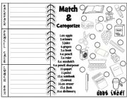 English Worksheet: Back to School (activity sheet)