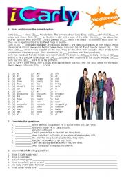 English Worksheet: iCarly