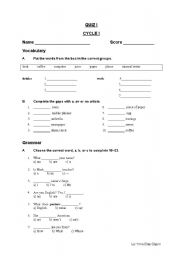 English Worksheet: BASIC INFORMATIOIN