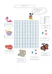 English Worksheet: Funny  Puzzle