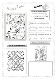 English Worksheet: Easter