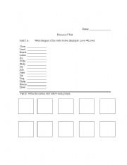 English worksheet: Primary 5 Past Tense English Exam