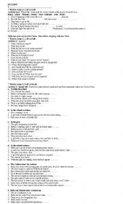 English Worksheet: twilight