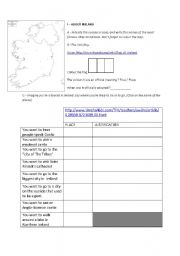 English Worksheet: IRISH QUEST