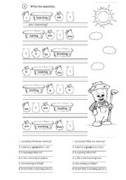 English Worksheet: grammer in use