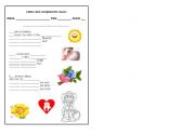 English worksheet: Listenning