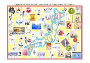 English Worksheet: special Japan : the 1,000 folded cranes.