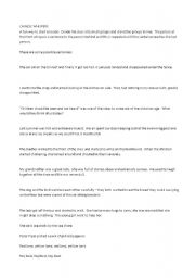 English Worksheet: Chinese whispers in teams
