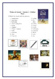 English Worksheet: A GRAND DAY OUT-WALLACE & GROMIT-EPISODE 1