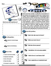 English Worksheet: RC Series_Level 01_Country Edition 19 Greece (Fully Editable + Key)