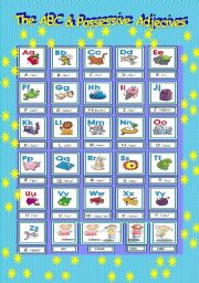 English Worksheet: The Alphabet - Picture dictionary 