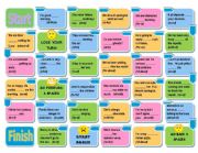 Prepositions Boardgame Easy - Advanced version with Key (Editable)