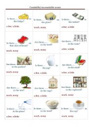 countable and uncountable nouns