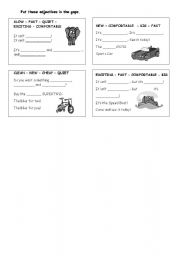 English worksheet: Transport