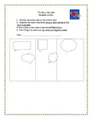 English Worksheet: The Skys The Limit