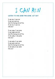 English Worksheet: SONG