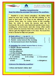 English Worksheet: 24 reading passages . suitable for elementary levels