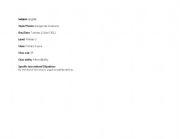 English Worksheet: Lesson Plan on Connectors
