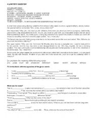 English Worksheet: A lawyer